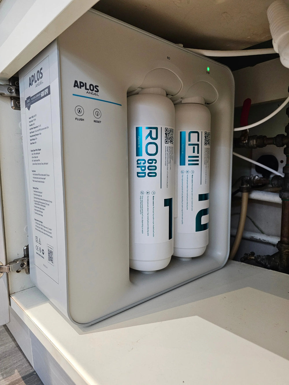 Aplos Angel installation by CPS Plumbing and Electrical