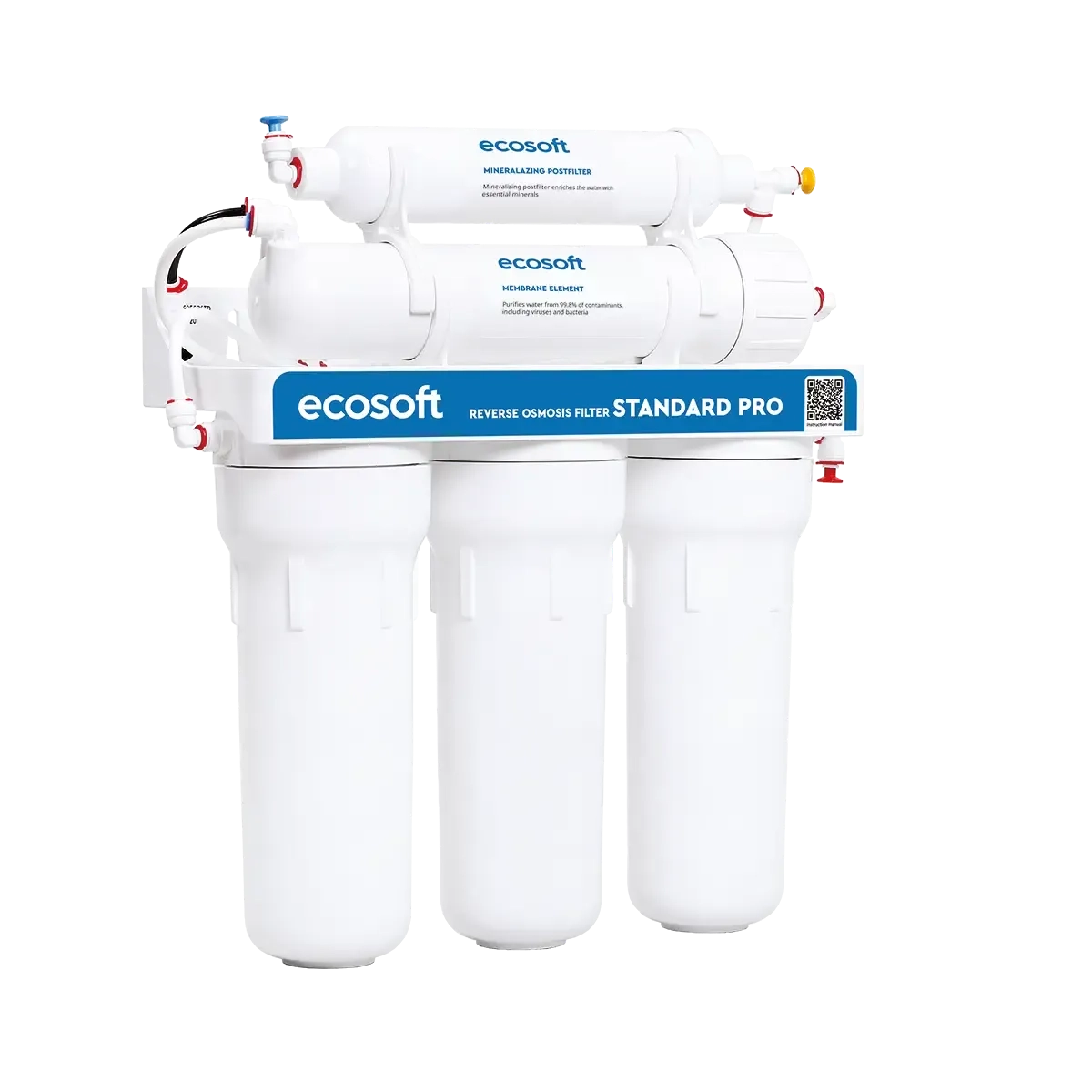 EcoSoft Standard Pro fitted under a kitchen sink