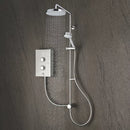 Mira Decor Dual Warm Silver 10.8 kW Manual Electric Shower