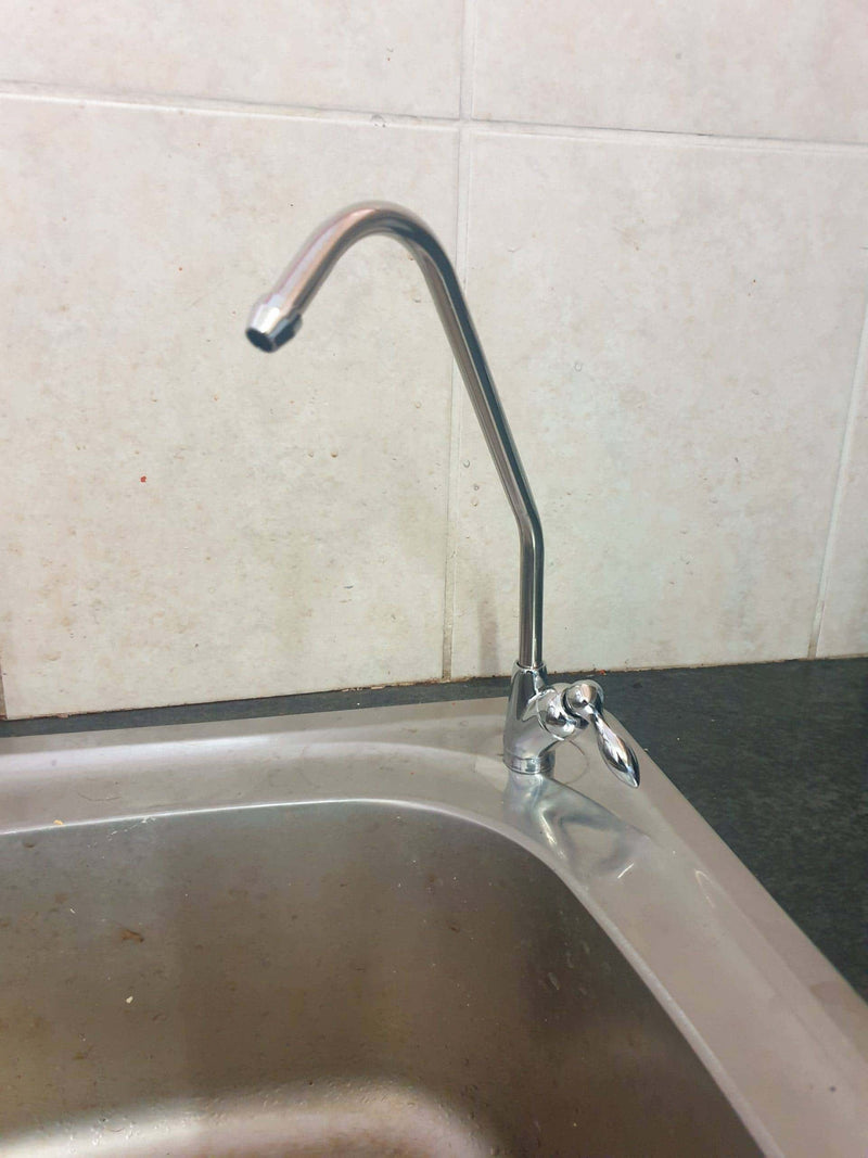 kitchen sink tap installation and cleaning