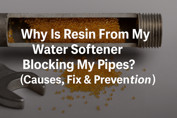 Water Softener Resin in Pipes: Causes, Fix & Prevention