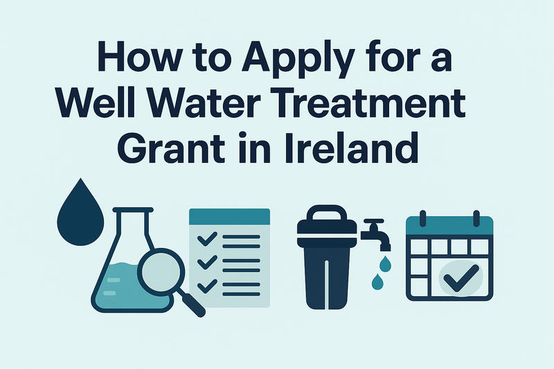 how to apply for well water grant