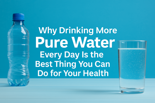 💧 Why Drinking More Pure Water Every Day Is the Best Thing You Can Do for Your Health
