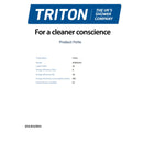 Triton T90SR DuElec Full Kit