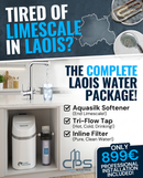 Aquasilk Mini Complete Water Package – Softener, Tri-Flow Tap & Drinking Filter (Installation Included)