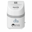 Aquasilk water softener with CIPS Plumbing & Electrical branding on a white background
