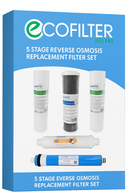 5 stage RO filter replacement set