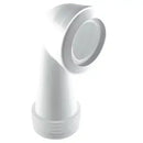 angled wc long pan connector
