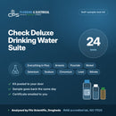Check Deluxe drinking water test kit, 24 tests, analysed by Fitz Scientific