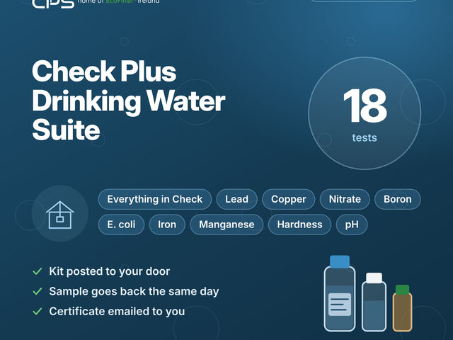 Check Plus Drinking Water Test Kit (18 Tests)