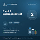 E. coli and enterococci water test kit, analysed by Fitz Scientific