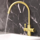 QETTLE Signature Modern Brass Boiling Water Tap INSTALLATION INCLUDED! EcoFilter Ireland