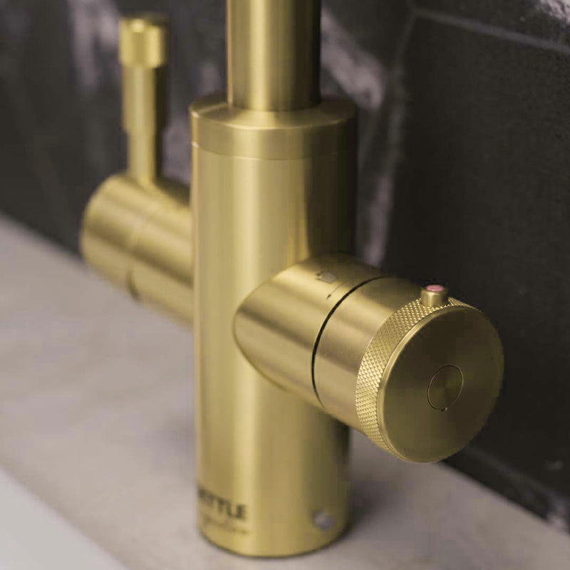 Qettle Signature Modern Brass Boiling Water Tap INSTALLATION INCLUDED!