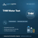 THM trihalomethanes water test, analysed by Fitz Scientific