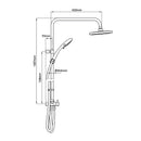 Triton T90SR Matt Black DuElec Overhead & Handset 9 kW