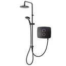 Triton T90SR Matt Black DuElec Overhead & Handset 9 kW