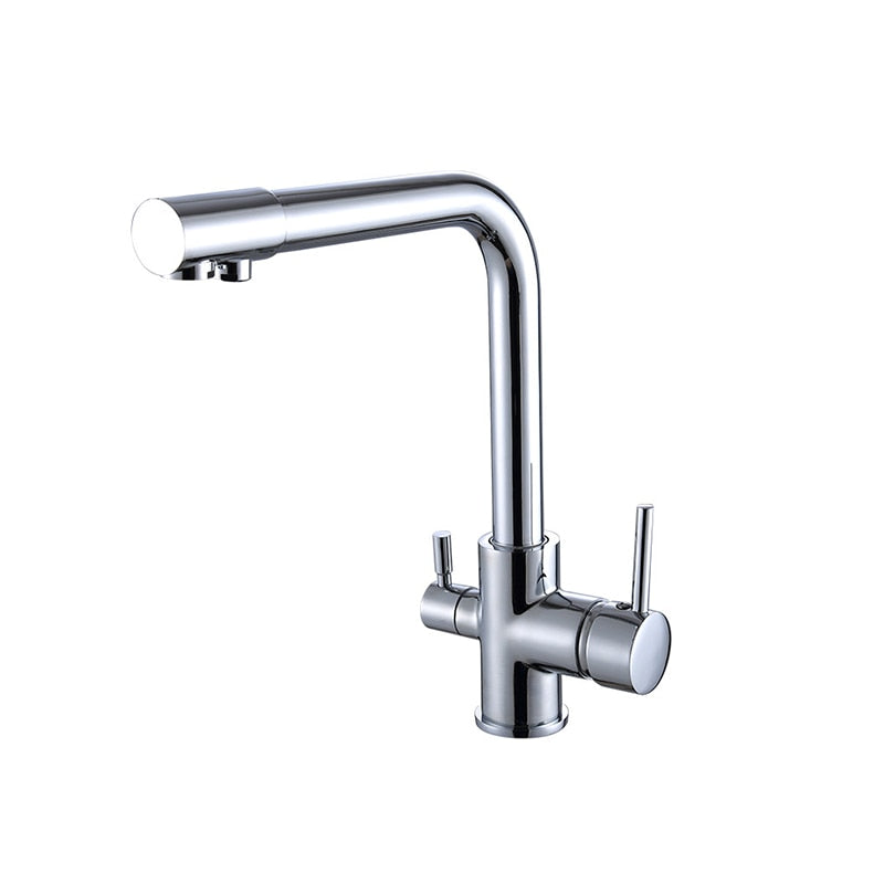 3 Way Kitchen Tap Mixer Deluxe Finish