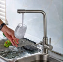 Osmio Fabia 304 Stainless Steel 3-Way (Tri-flow) Kitchen Tap €235.00 Water Filter Tap